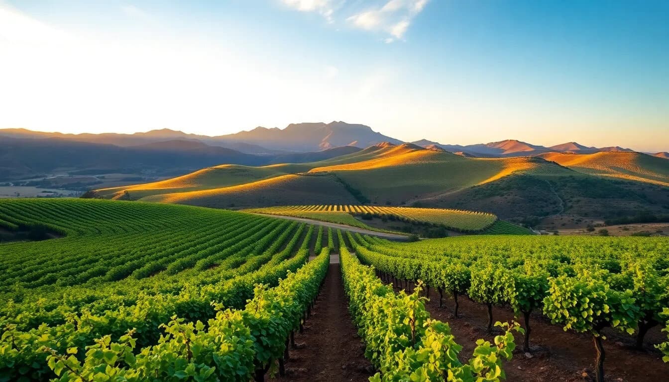 Vignobles de Canary Islands