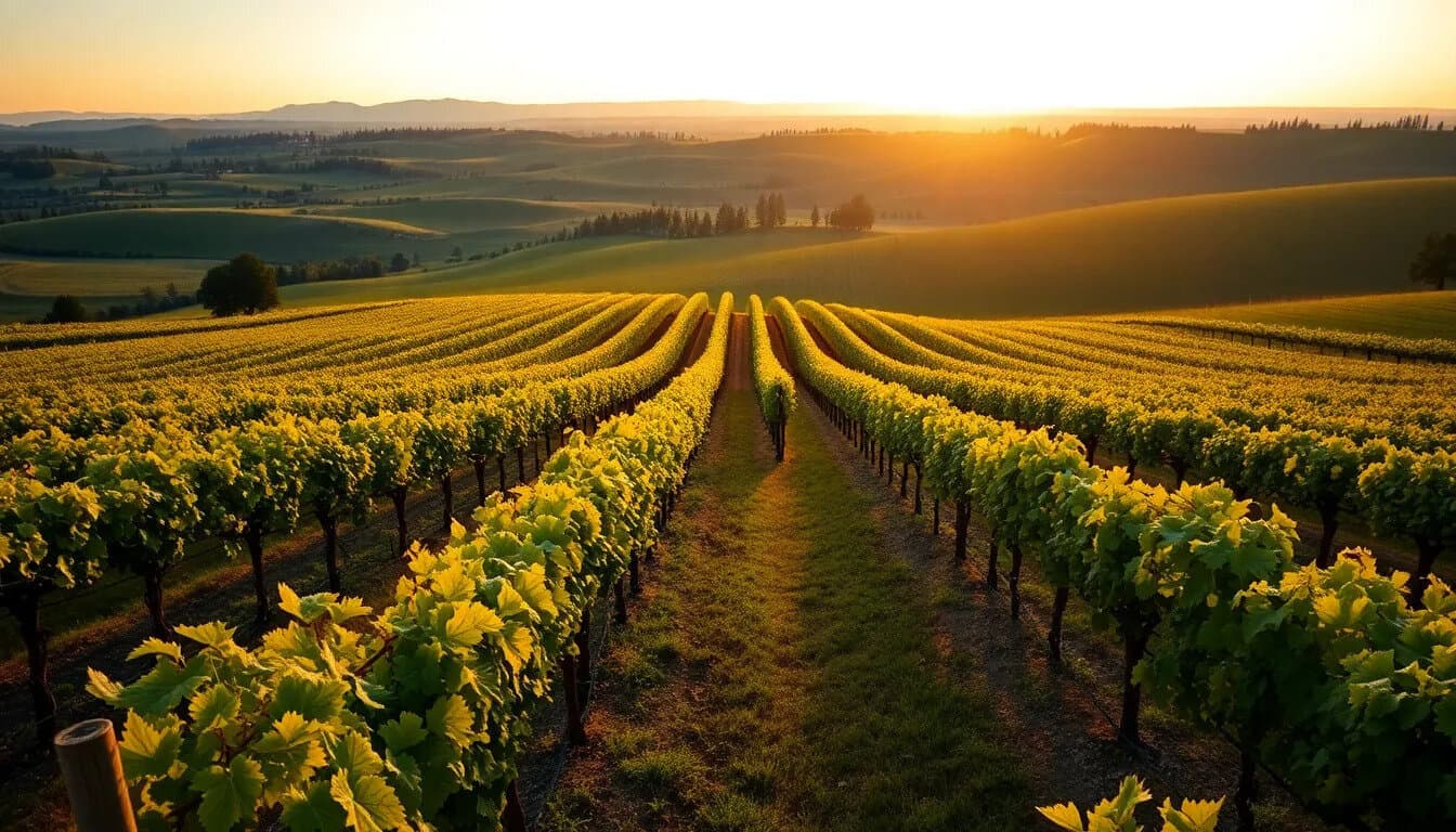 Vignobles de Idaho