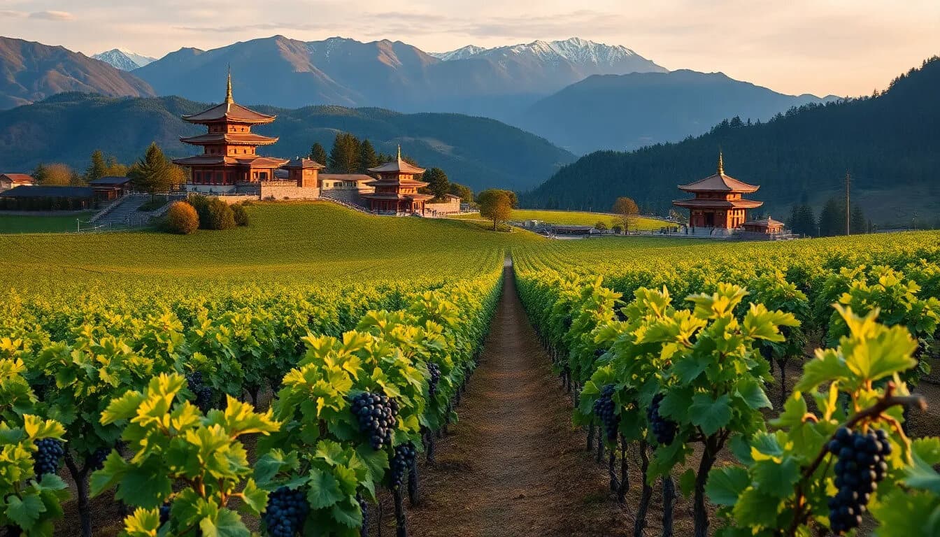 Vignobles de Nagano