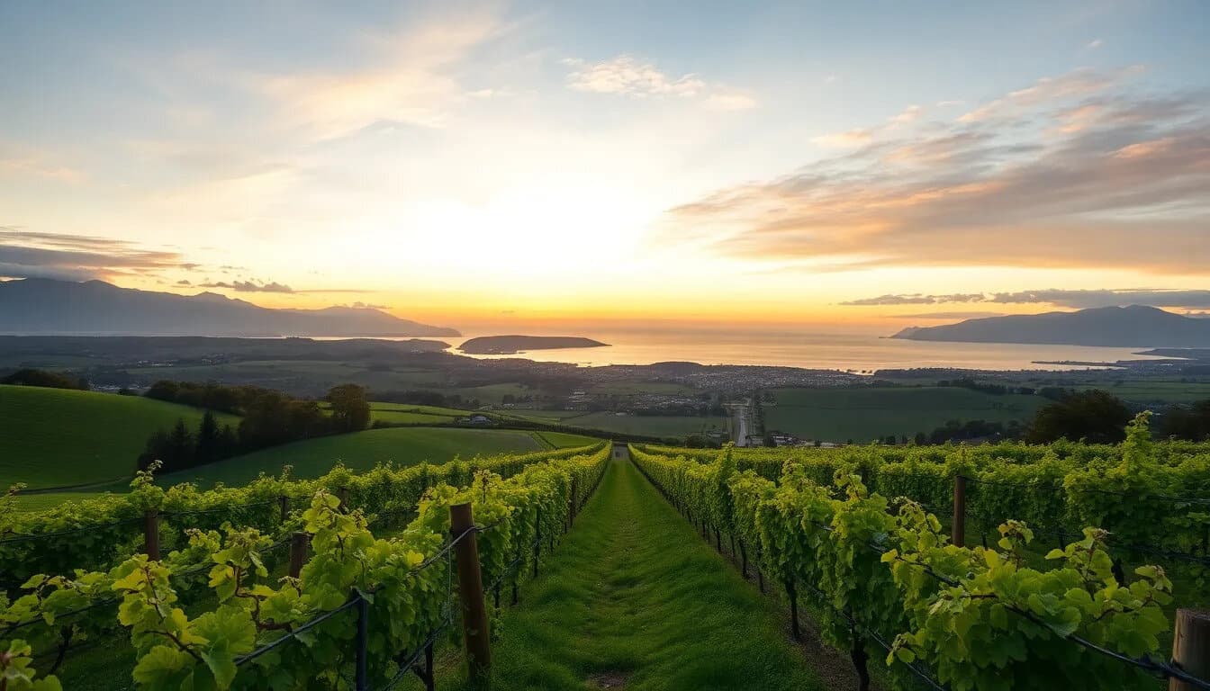 Vignobles de Tasmania