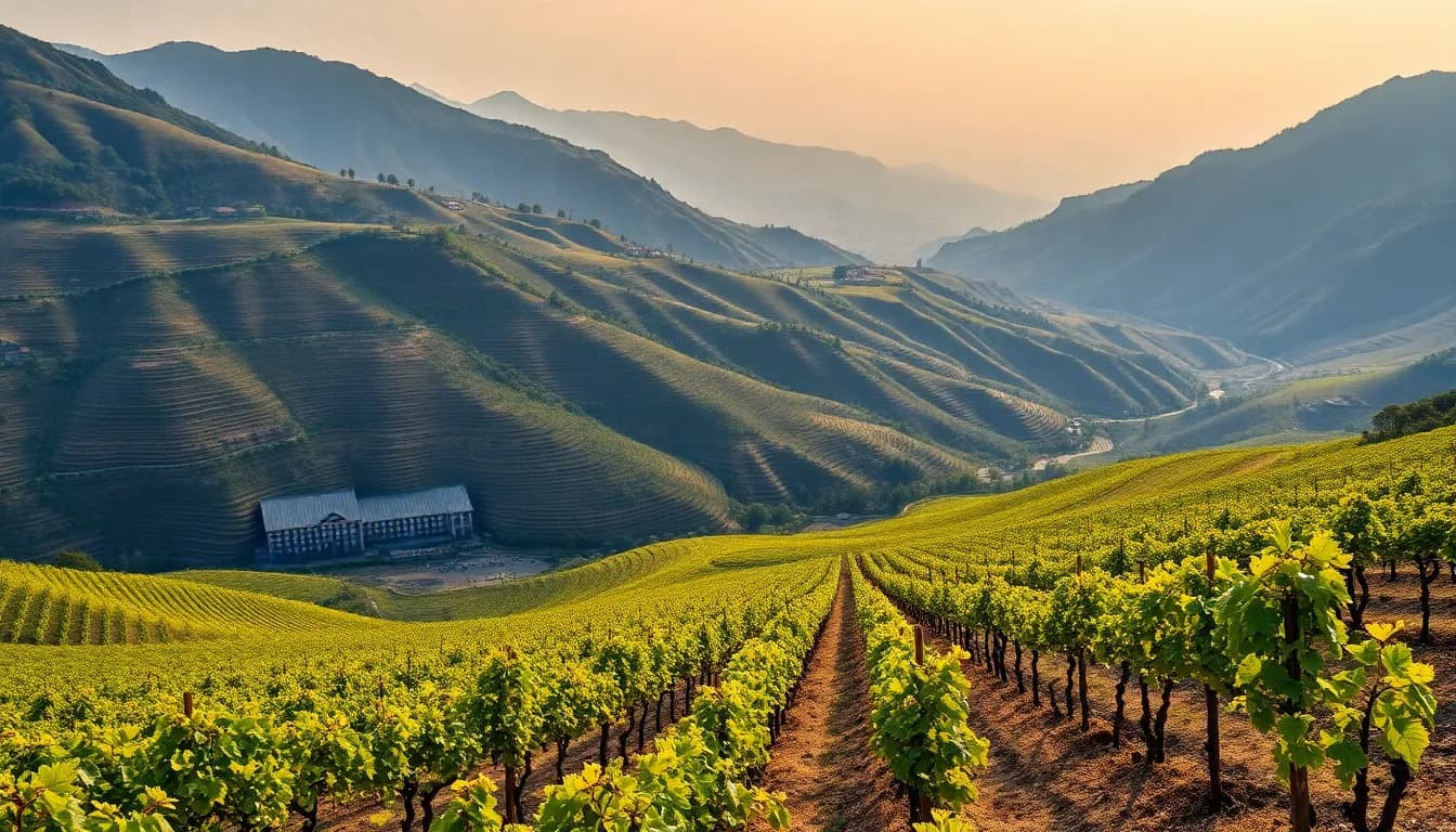 Vignobles de Yunnan