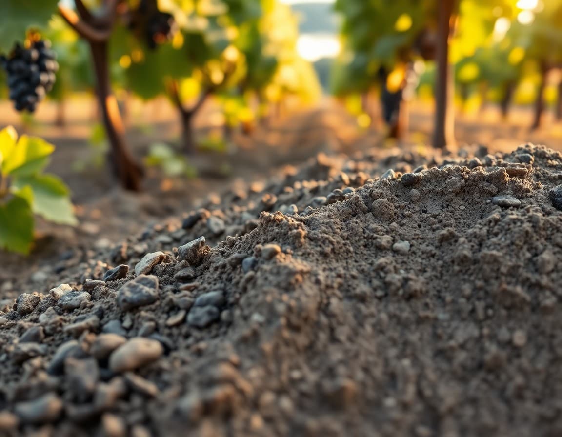 Terroir Ardoise — coupe de sol viticole