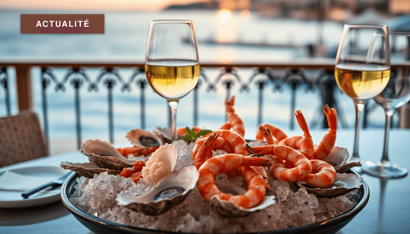 Illustration de l'article : Quel Vin avec les Fruits de Mer ? Huîtres, Homard, Plateau Complet