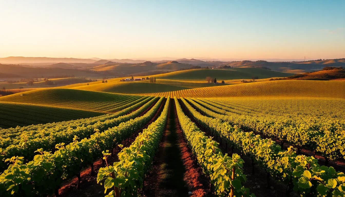 Vignobles de Central Valley
