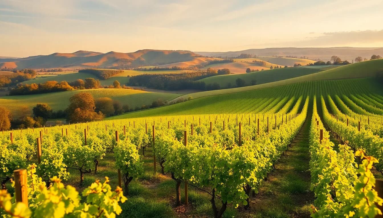 Vignobles de England