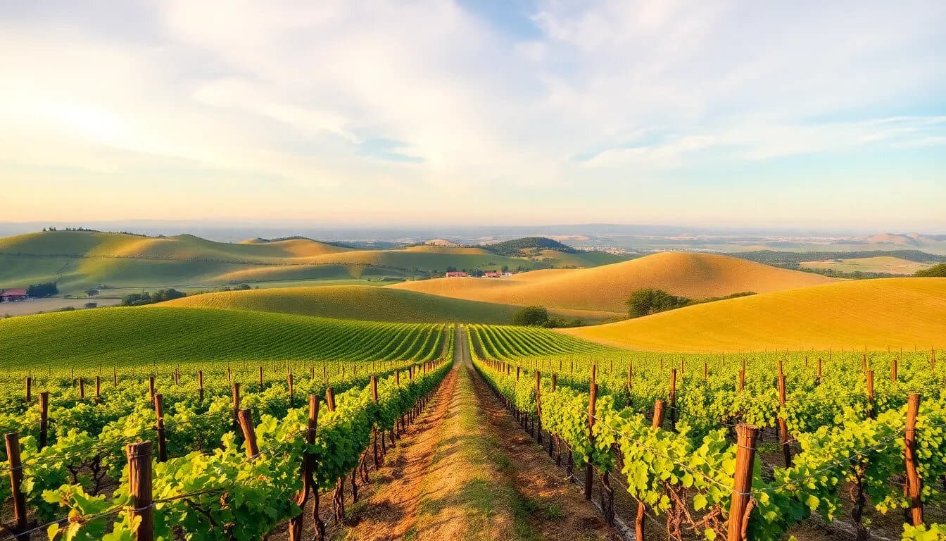Vignobles de Thracian Lowlands